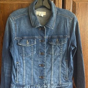 J.Crew Cropped Denim Jacket